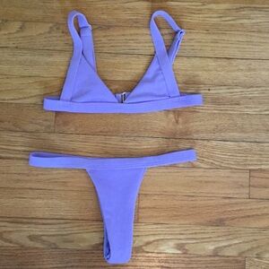Purple Bikini Set